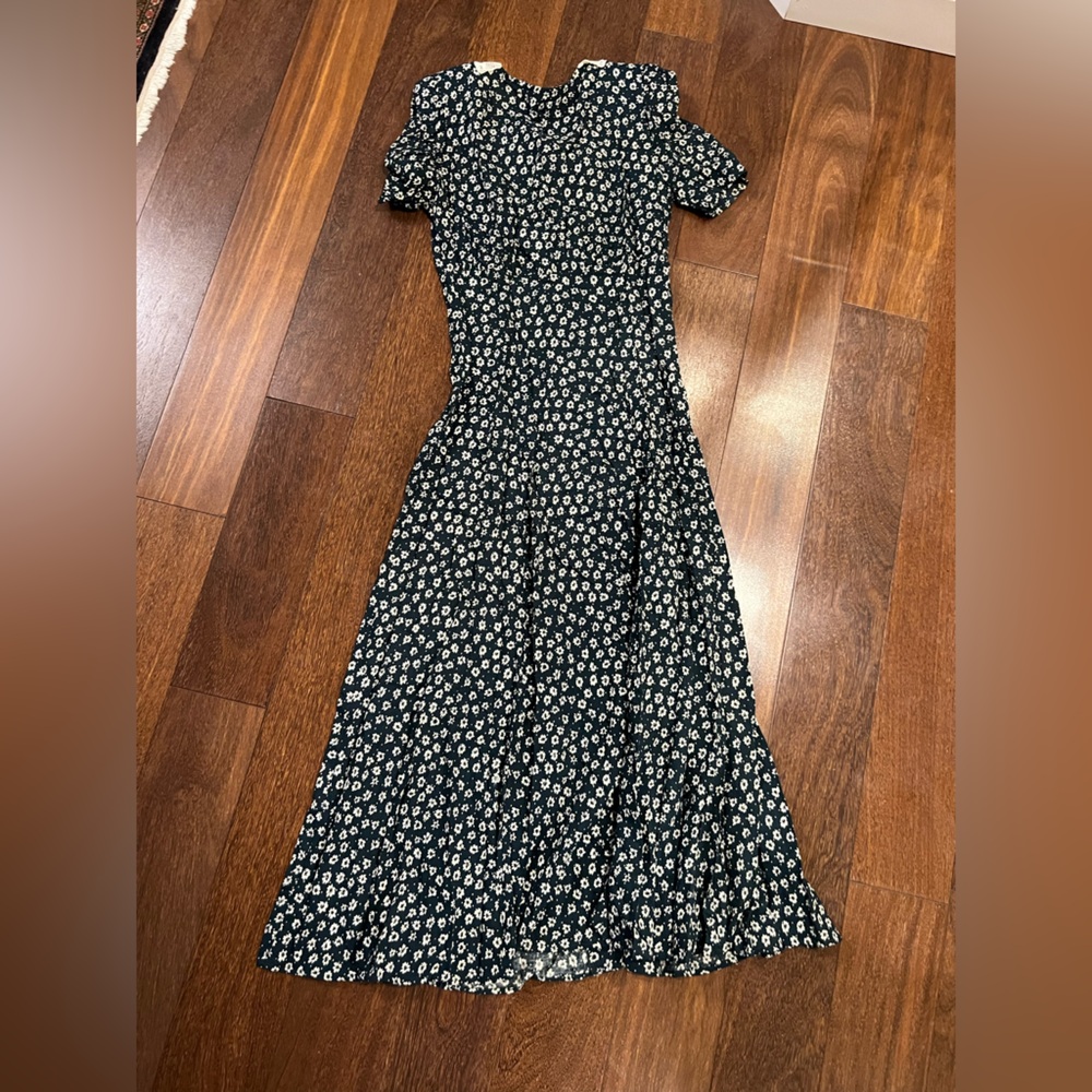 Vintage Floral Dress Cottagecore Sezane - Picture 7 of 7